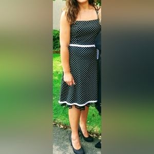 Vintage Style Polka- Dot Dress